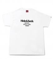 HIDE&SEEK S/S TEE(19ss) *ホワイト*