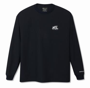 OUTDOOR LOGO STRECH LONG SLEEVE T / DARK NAVY