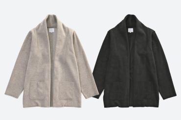 FLEECE GOWN *ブラック*