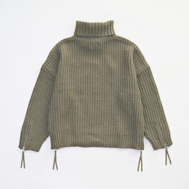 BIG TURTLE KNIT *オリーブ*