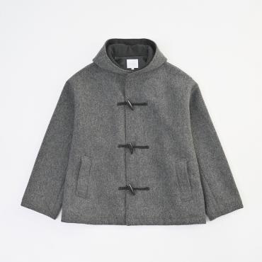 WIDE DUFFLE COAT *グレー*