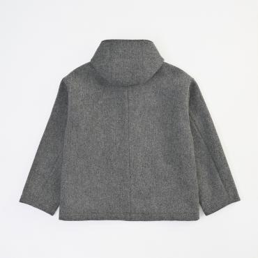 WIDE DUFFLE COAT *グレー*