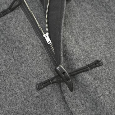 WIDE DUFFLE COAT *グレー*
