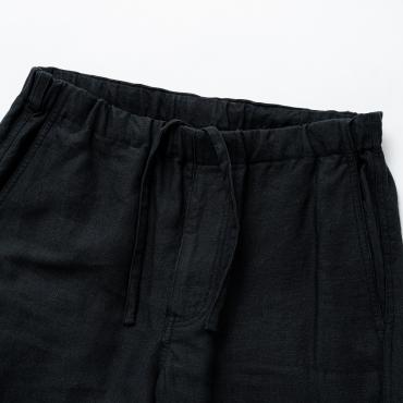 LINEN EASY PANTS *ブラック*
