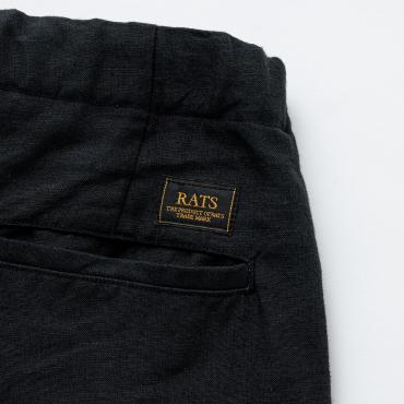 LINEN EASY PANTS *ブラック*