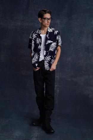 LINEN EASY PANTS *ブラック*