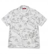 HAWAIIAN S/S SHIRTS *グレー*