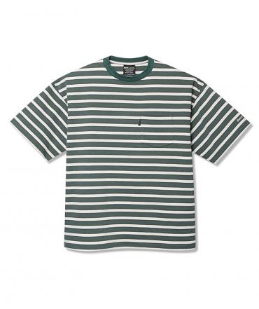WIDE BORDER T / GREEN