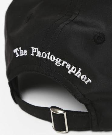 No Photos Embroidery Six Panel Cap [FRA382]*ブラッック*