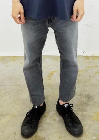 BLACK DENIM PANTS