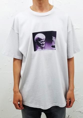 MARTIAN-MAN TEE *ライトグレー*