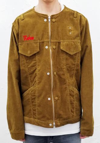 NO COLLAR CORDUROY 3rd JK *ブラック*