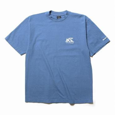 EMBROIDERY T / STEEL BLUE
