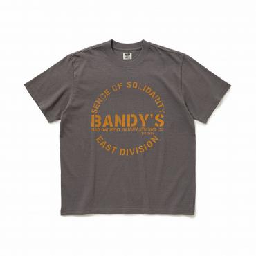 STAMP LOGO TEE *グレー*