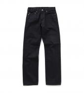 BLACK DENIM PANTS *ブラック*