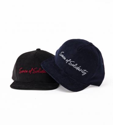 CORUROY CAP "SENCE OF SOLIDALITY" *2色展開*