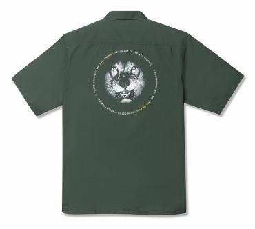 BC LION HALF SLEEVE SHIRT / GREEN