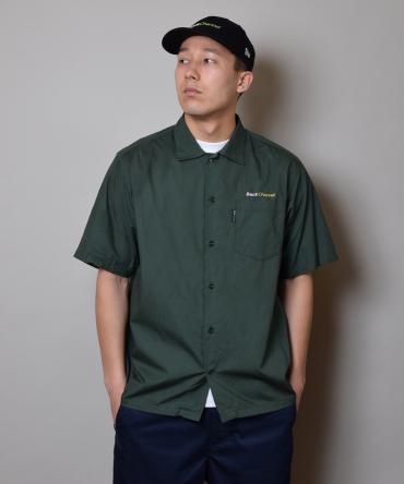 BC LION HALF SLEEVE SHIRT / GREEN