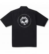 BC LION HALF SLEEVE SHIRT / BLACK