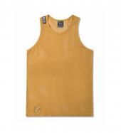 MESH TANK TOP / MUSTARD