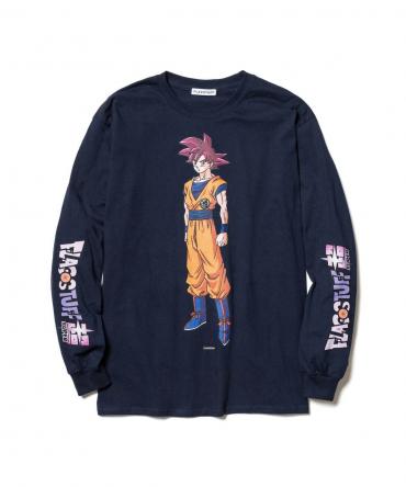 GOKU L/S TEE *ネイビー*