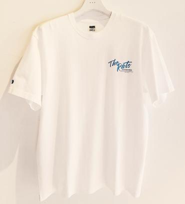 The Rats TEE *ホワイト×ライトブルー*