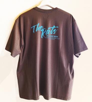 The Rats TEE *グレー×ライトブルー*