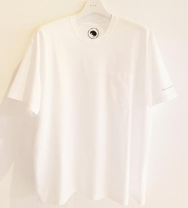 BIG SILHOUETTE POCKET TEE *ホワイト*