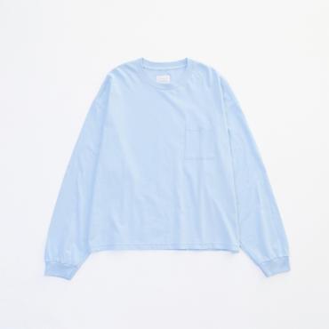 L/S WIDE CUTSEWN *サックス*