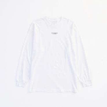  L/S LOGO TEE *ホワイト*