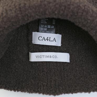 ×CA4LA / BIG KNIT CAP *ブラウン*