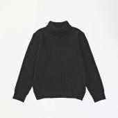 MOCK NECK KNIT *ブラック*