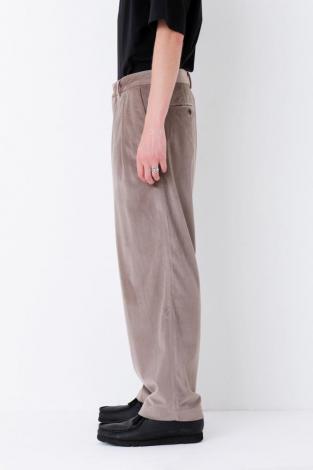 VELOR WIDE SLACKS *オリーブ*