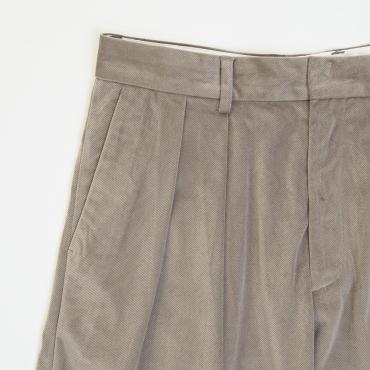 VELOR WIDE SLACKS *ベージュ*