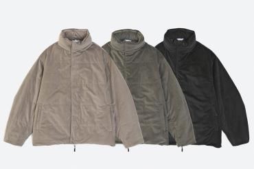 VELOR DOWN JACKET *ブラック*