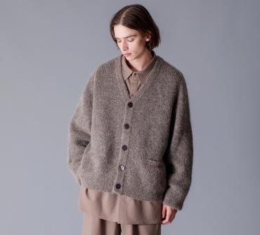 MOHAIR BIG CARDIGAN *モカ*