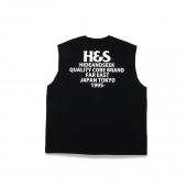 H&S Logo Sleeveless Tee *ブラック*