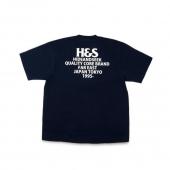 H&S Logo S/S Tee *ネイビー*