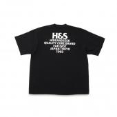 H&S Logo S/S Tee *ブラック*