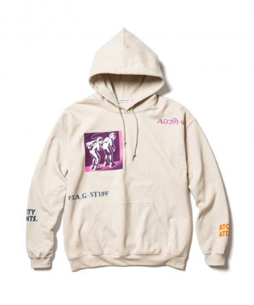 "PARTY AGENTS" HOODIE *サンド*