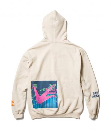 "PARTY AGENTS" HOODIE *サンド*