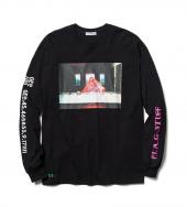 "Supper" L/S Tee *ブラック*