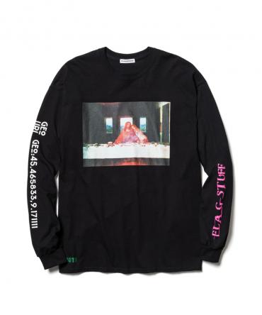 "Supper" L/S Tee *ブラック*