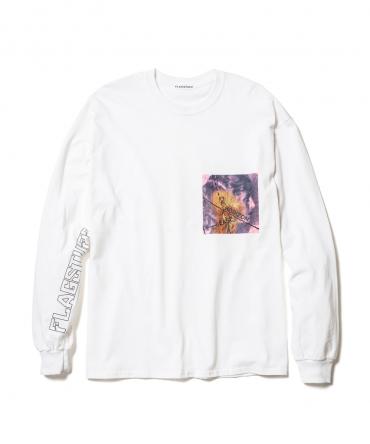 "HORIZON" L/S Tee *ホワイト*