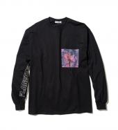 "HORIZON" L/S Tee *ブラック*