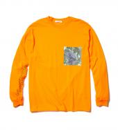 "HORIZON" L/S Tee *オレンジ*