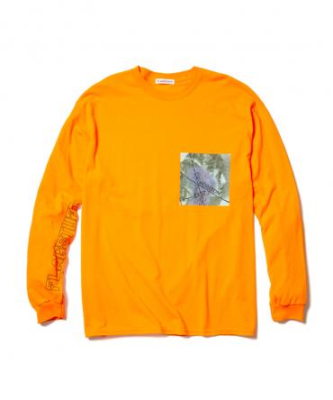 "HORIZON" L/S Tee *オレンジ*