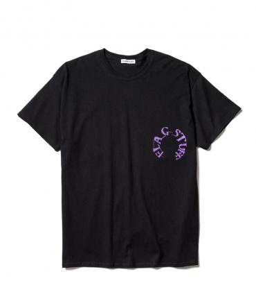 "Semi circle" LOGO Tee *ブラック*