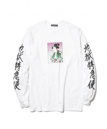 "地獄特急便"L/S Tee *ホワイト*