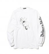 "$" L/S Tee *ホワイト*